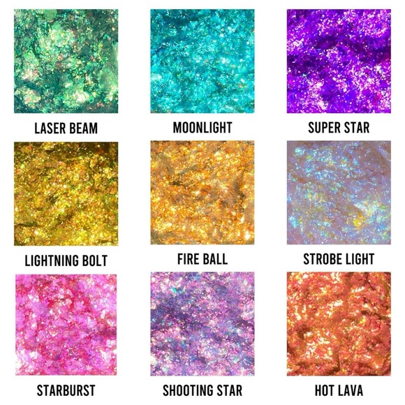 danessa myricks infinite chrome flakes shooting star - Picture 3 of 6